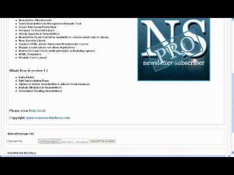 comment installer nspro