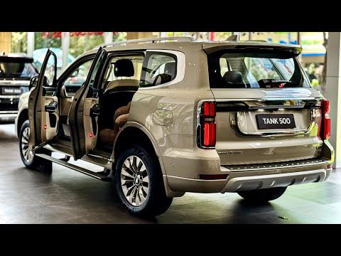 New 2026 GWM Tank 500 Premium 4x4 Luxury SUV Off-road Review
