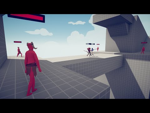 4x SPEAR THROWER + PAINTER  vs EVERY UNIT - TABS - Totally Accurate Battle Simulator