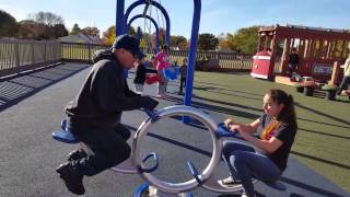 (:  Mikaila &amp; Her daddy .. Just being silly . :)