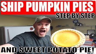 How to start a Pie Business | Step by Step How to Shipping Pumpkin and Sweet Potato Pies