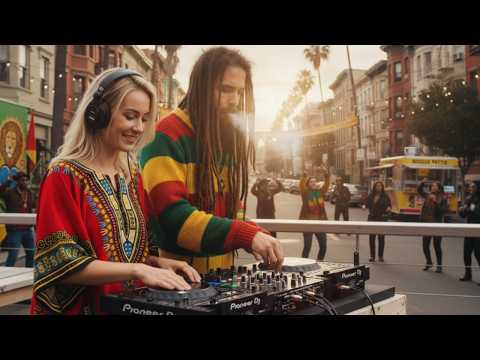 Sun-Kissed Revolution: Positive Reggae on the Corner