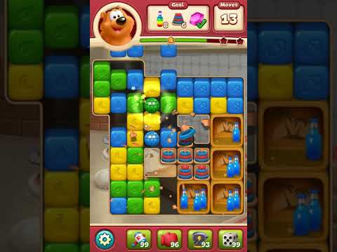 Toon Blast Level 2717 NO BOOSTERS - A S GAMING ✔️