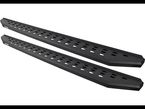Go Rhino Black Powder Coat RB20 Running Boards Overview