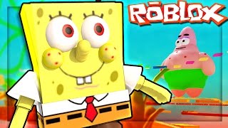 Roblox Adventures Killed By Evil Spongebob In Roblox Terror In - roblox evil spongebob attacks escape spongebob obby roblox spongebob