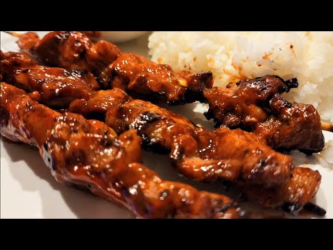 EASY FILIPINO PORK BBQ SKEWER | FILIPINO BBQ RECIPE