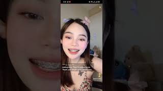 Download lagu Girl Thai periscope live BIGO live with cute butterfly 🦋 mp3