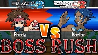 Pokémon Black 2 & White 2 - All Gym Leader Battles (Challenge Mode)
