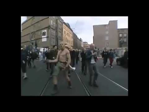 Techno Viking dancing to BFG Division