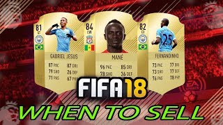 WHEN TO SELL YOUR PLAYERS TRADING TIPS FIFA 18