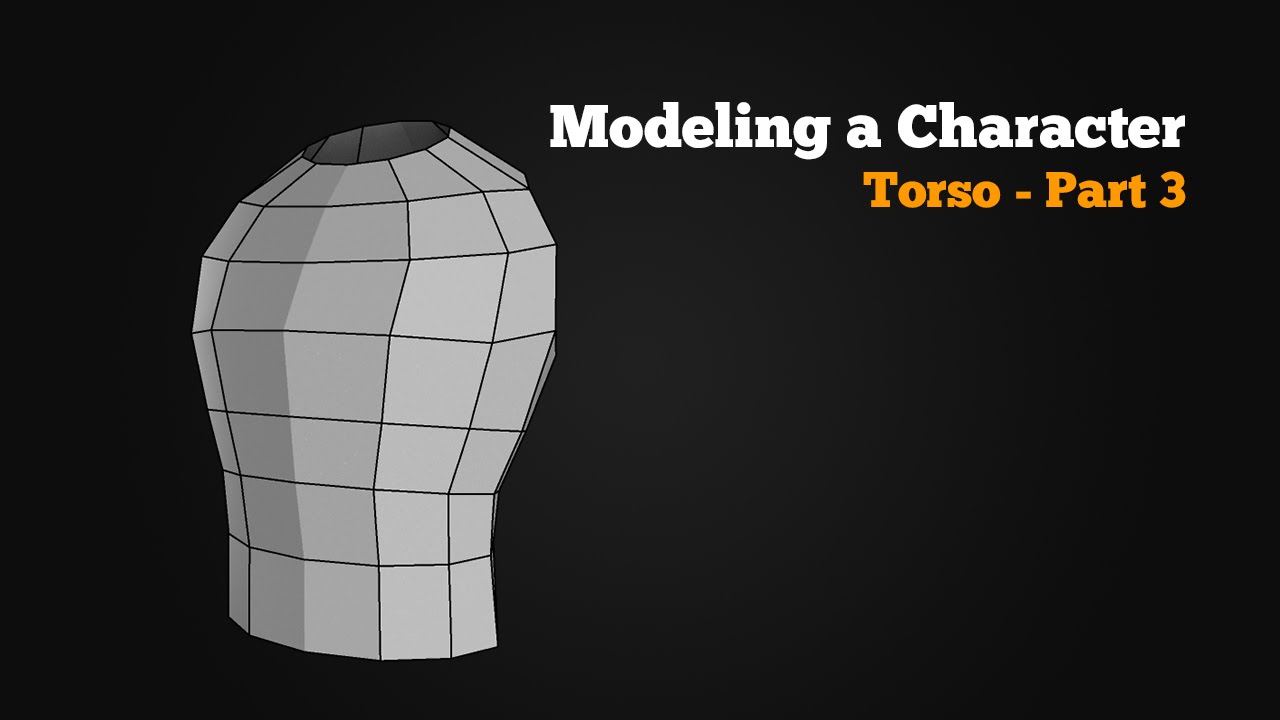 Modeling a Character in Maya - video 2