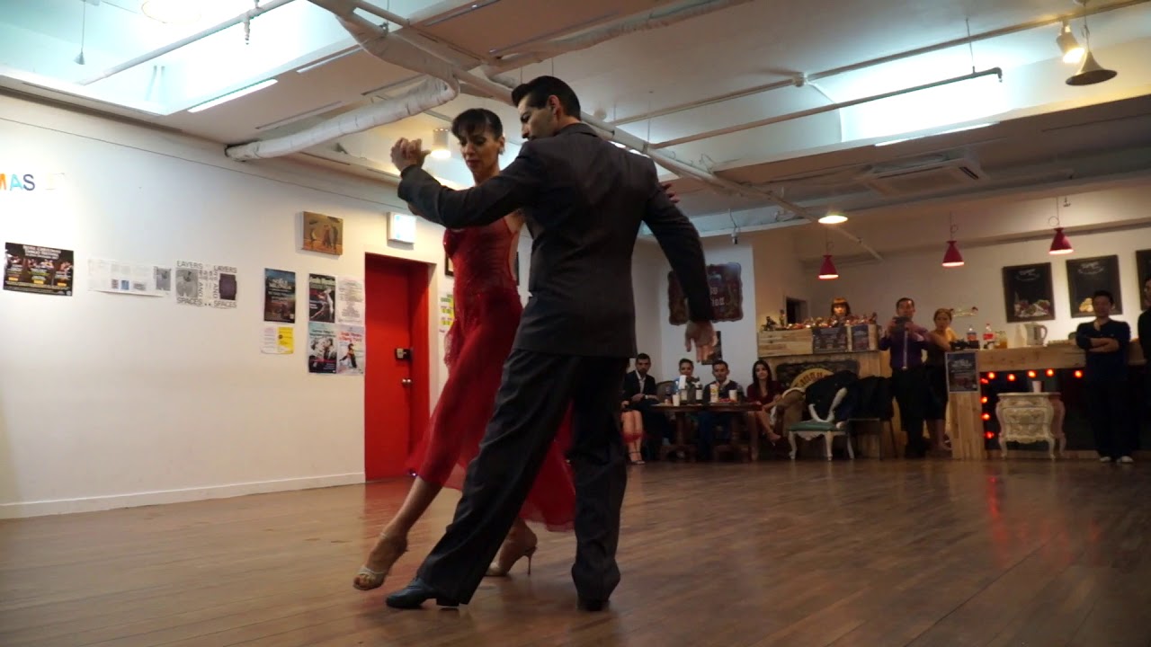 [ Tango ] 2017.12.16 -  Analia Morales & Gabriel Ponce -  Show No.1