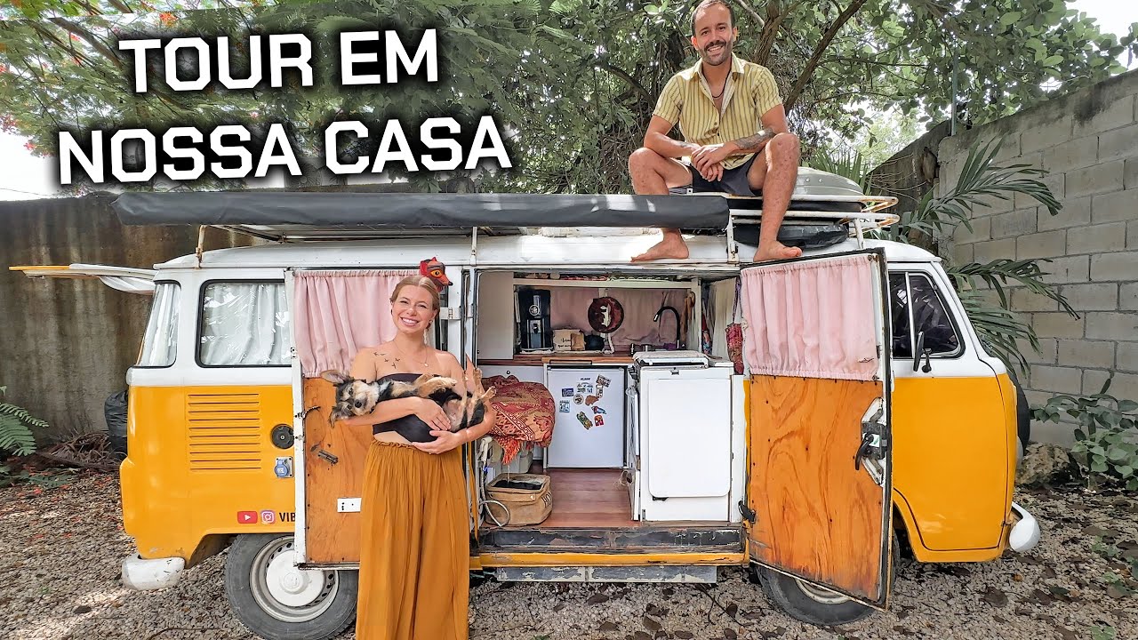 Tour na KOMBI MOTORHOME que vivemos há 3 anos