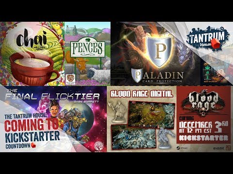 December 2018 Upcoming Board Games Kickstarter