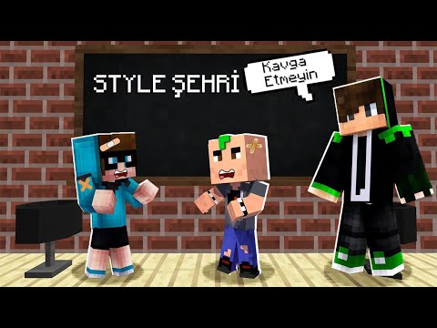 EFE OKULDA DAYAK YEDİ -Minecraft