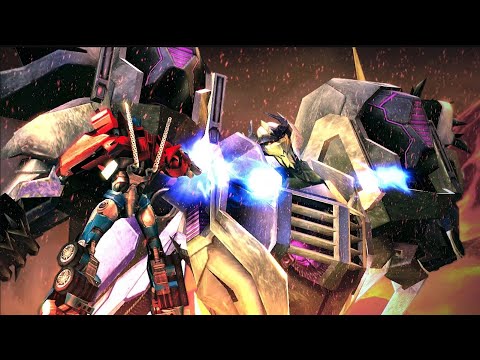 Transformers Prime: The Game Final Boss Fight (Optimus x Thunderwing Fight)
