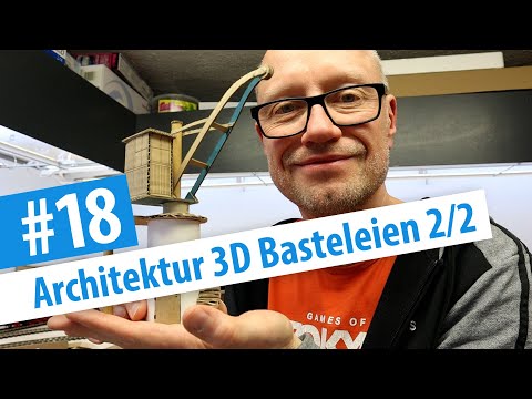 Kleine Spur 0 Anlage Teil 18: Architektur 3D Basteleien 2/2