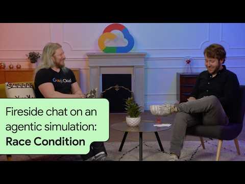 Video Thumbnail: Fireside chat on an agentic simulation: Race Condition