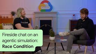 Fireside chat on an agentic simulation: Race Condition
