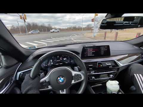 2019 BMW M550i xDrive 456HP 4.4 V8 POV Test Drive (Sport Plus)