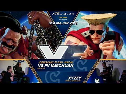 Xyzzy (Birdie) vs Iamchuan (Guile) - SEA Major 2016 - Top 16