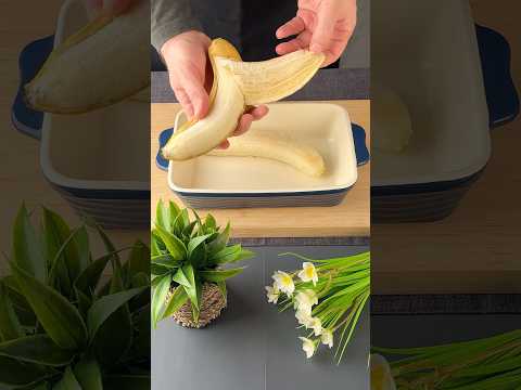 3 ingredients: 2 eggs, 2 bananas, 3 tsp. cocoa! Bake 190–200 °C for 20-25 minutes