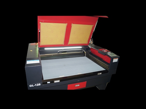 Laser cutting machines working process