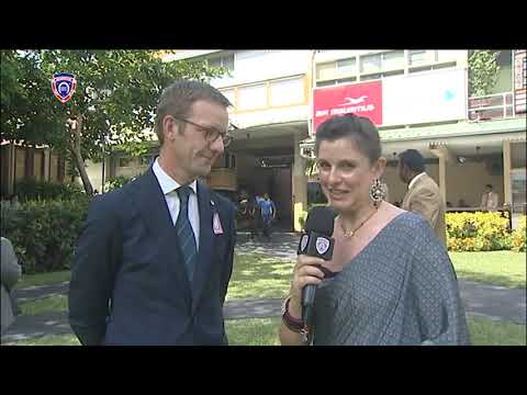 38th Meeting 3rd Race 2018 Season - Post-race interview with J. Vadst & Mr Amar Sewdyal & ElieHennau