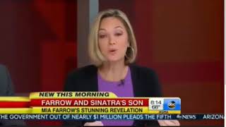MIA FARROW reveals son with Woody Allen is Frank's Sinatra's Ol' Blue Eyes GMA Good Morning America