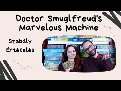 Rémségek reflektorfényben: Doctor Smuglfreud's Marvelous Machine játékbemutató és szabályismertető - Társasozz Okosan!