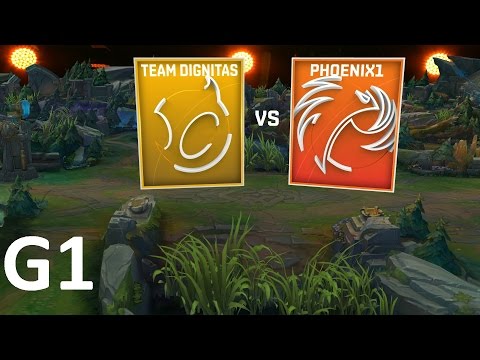 P1 vs DIG Game 1 Highlights 2017 NALCS SPRING SPLIT PLAYOFFS QUARTERFINAL #1
