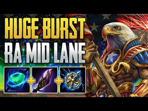 MAGES ARE SLAMMING! Ra Mid Gameplay (SMITE Conquest)