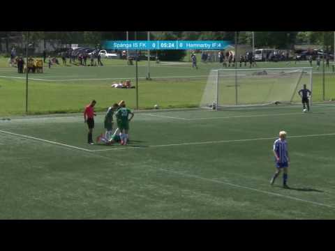 ArosCupen 2016: Spånga IS FK - Hammarby IF:4 (P15, 11-manna)