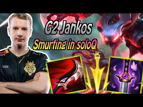 JANKOS FINALLY STARTS HIS CLIMB AGAIN - G2 Jankos plays nocturne jungle (preseason 11)