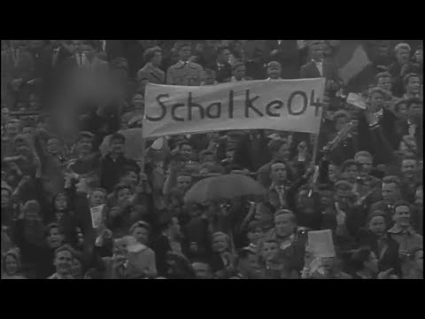 Deutsche Meisterschaft 57/58 Endrunde - FC Schalke 04 vs. Karlsruher SC 3:0