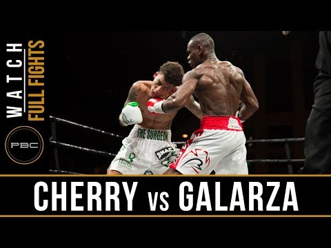 Cherry vs Galarza FULL FIGHT: April 13, 2018 - PBC on FS1