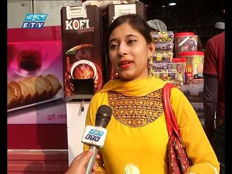 বাণিজ্য মেলায় ক্রেতার চাপে হিমশিম বিক্রেতারা