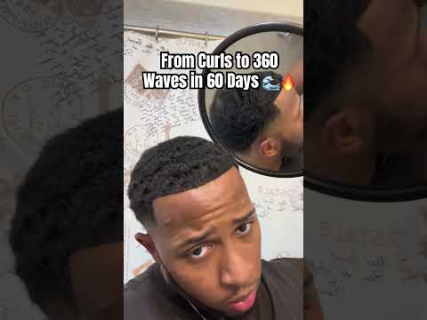 CURLS TO 360 WAVES IN 60 DAYS 🔥🌊#360waves