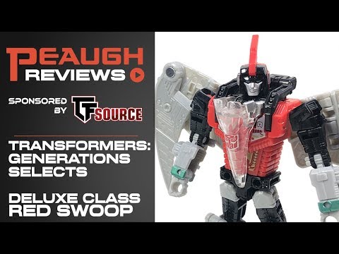 Video Review: Transformers - Generations Selects Deluxe Class RED SWOOP