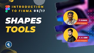 Introduction To Figma - Part 05/17 | Figma Shape | Figma Tutorial for Beginners