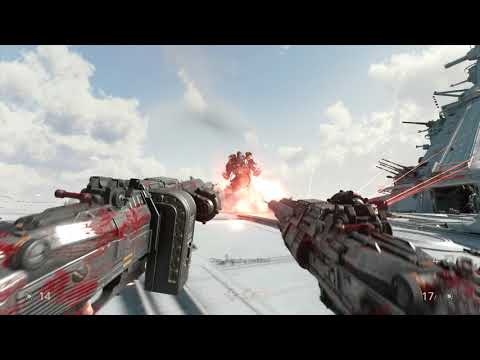 Wolfentein 2 The New Colossus - Ausmerzer: Defeat Two Project Zerstörer Robots Final Bossfight PS4P