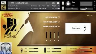 Video thumbnail for Demo - Impact Soundworks Straight Ahead Jazz Horns v2.0 | KONTAKT | SYNTHiC4TE by Delcan Audio