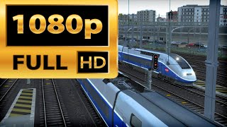 TGV VOYAGES TRAIN SIMULATOR / RYZEN 5 5600G / RX 580 2048SP / TEST IN 1080P ULTRA !