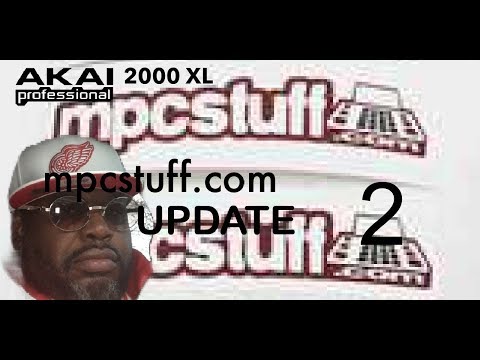 Akai MPC 2000 xl: MPCSTUFF.COM Updated finished work