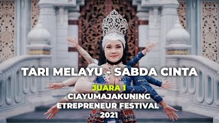 Download lagu JUARA 1 LOMBA VIDEO TARI DAERAH ISLAMI (CIAYUMAJAKUNING) BICEF 2021 | TARI MELAYU - SABDA CINTA mp3