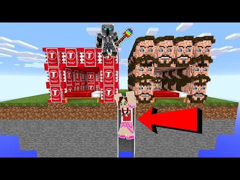 Minecraft: PEWDIEPIE VS T-SERIES LUCKY BLOCK BEDWARS! - Modded Mini-Game