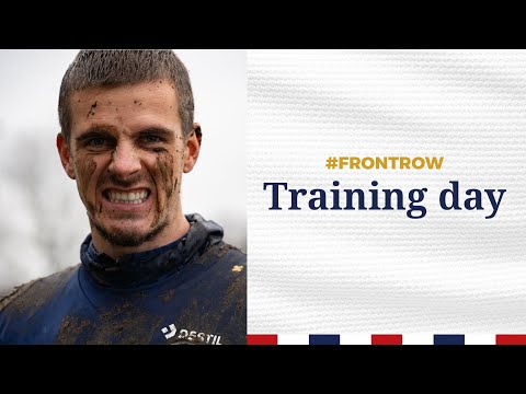 #FRONTROW • Training day • Testing our goalies 🧤