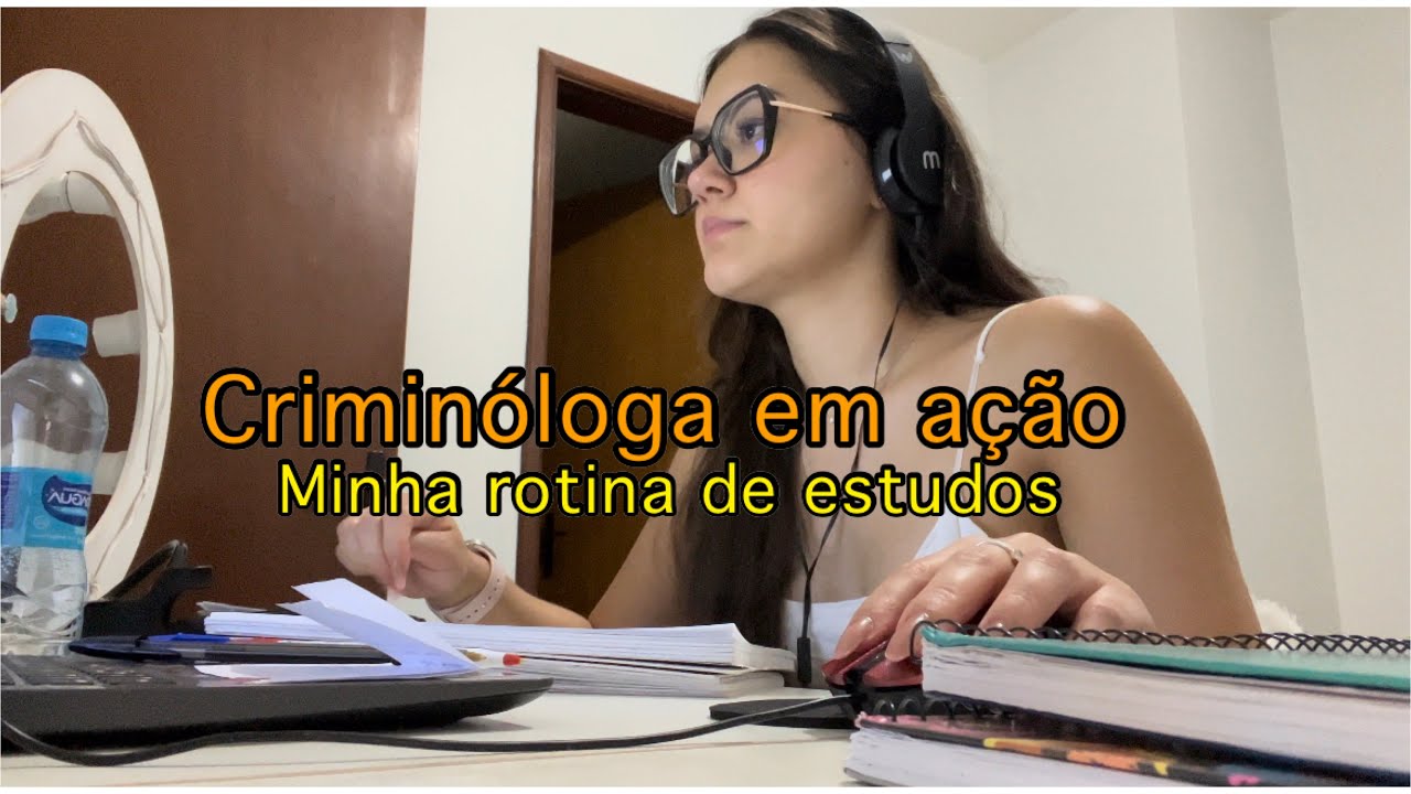 CRIMINOLOGIA | minha rotina de estudo e portal do aluno (como usar)