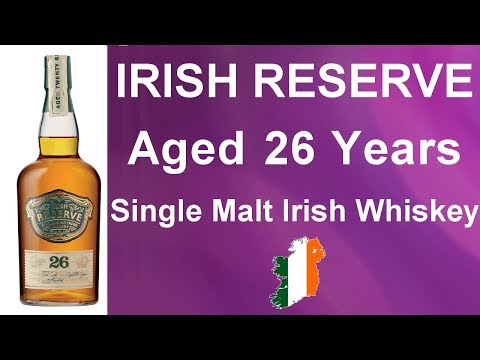 Irish Reserve 26 year old Aldi Single Malt Irish Whiskey Review #219 from WhiskyJason