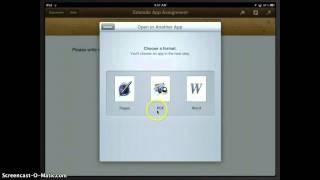 Edmodo App   Creating an assignment with an attachment